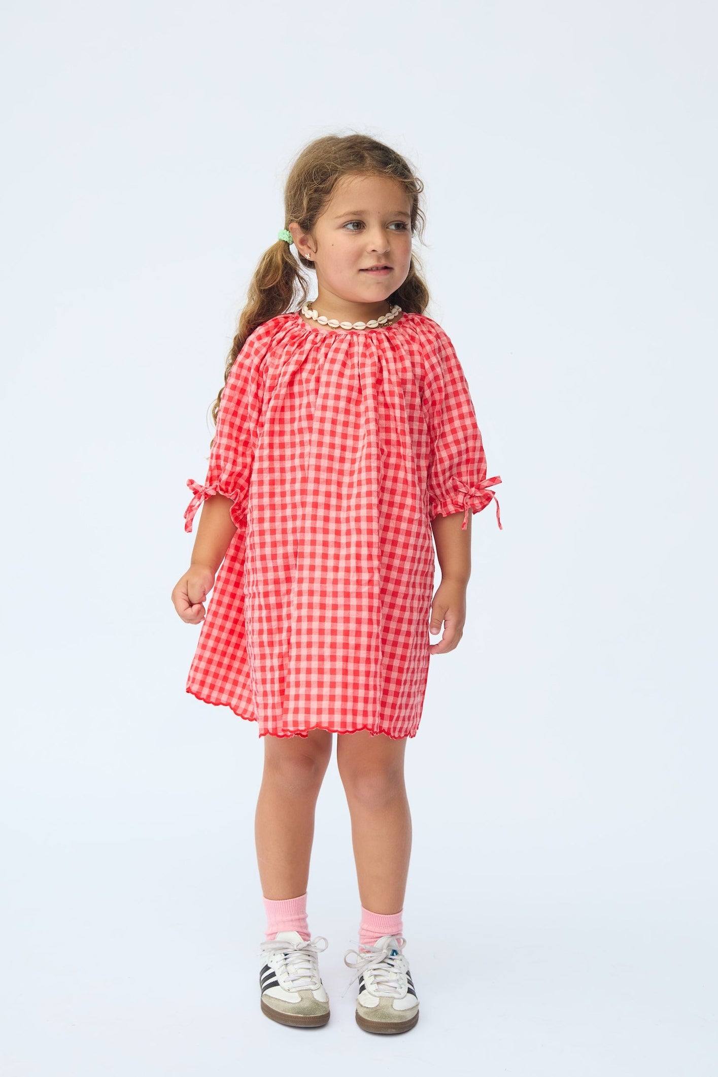 Piper Dress Red Check
