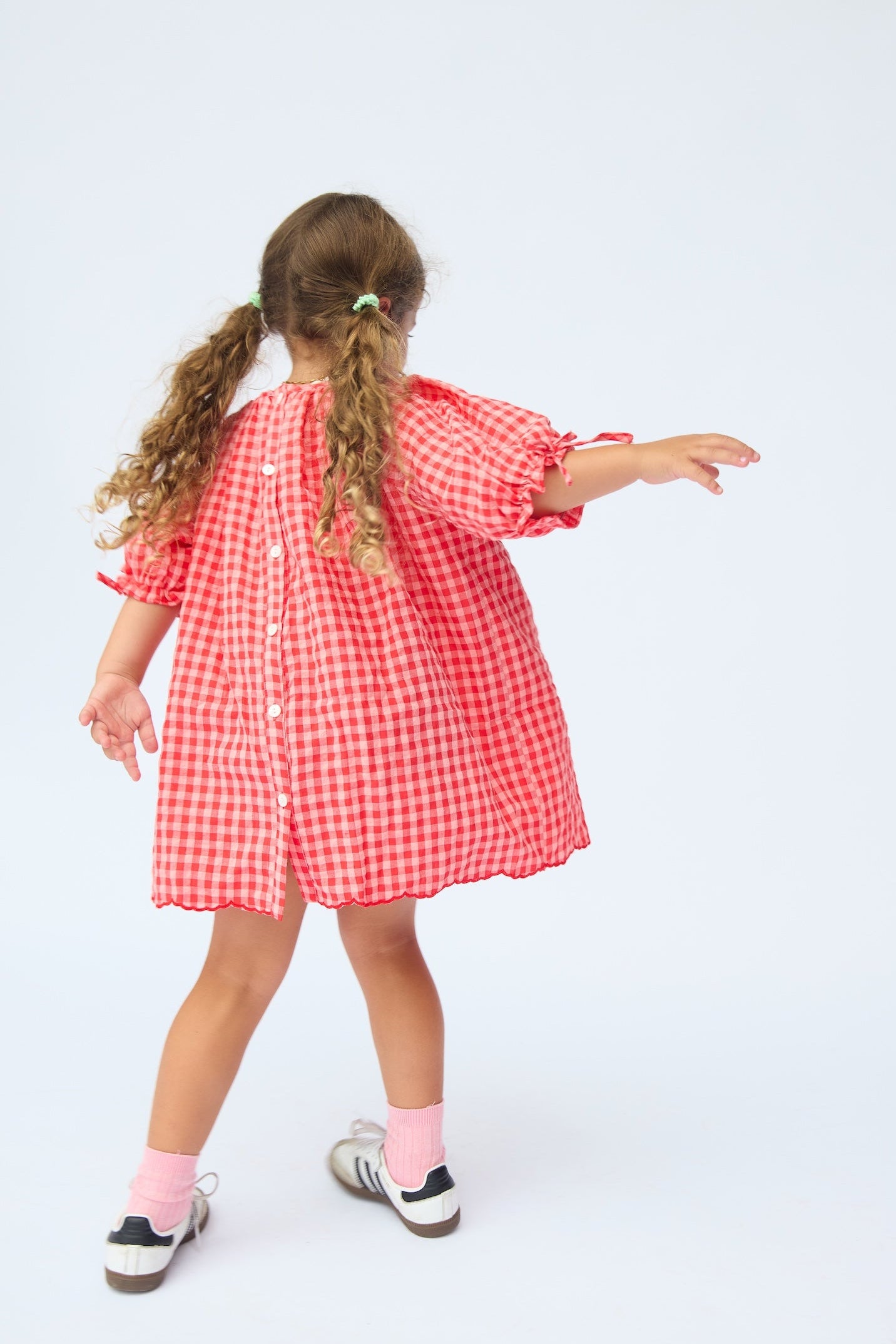 Piper Dress Red Check