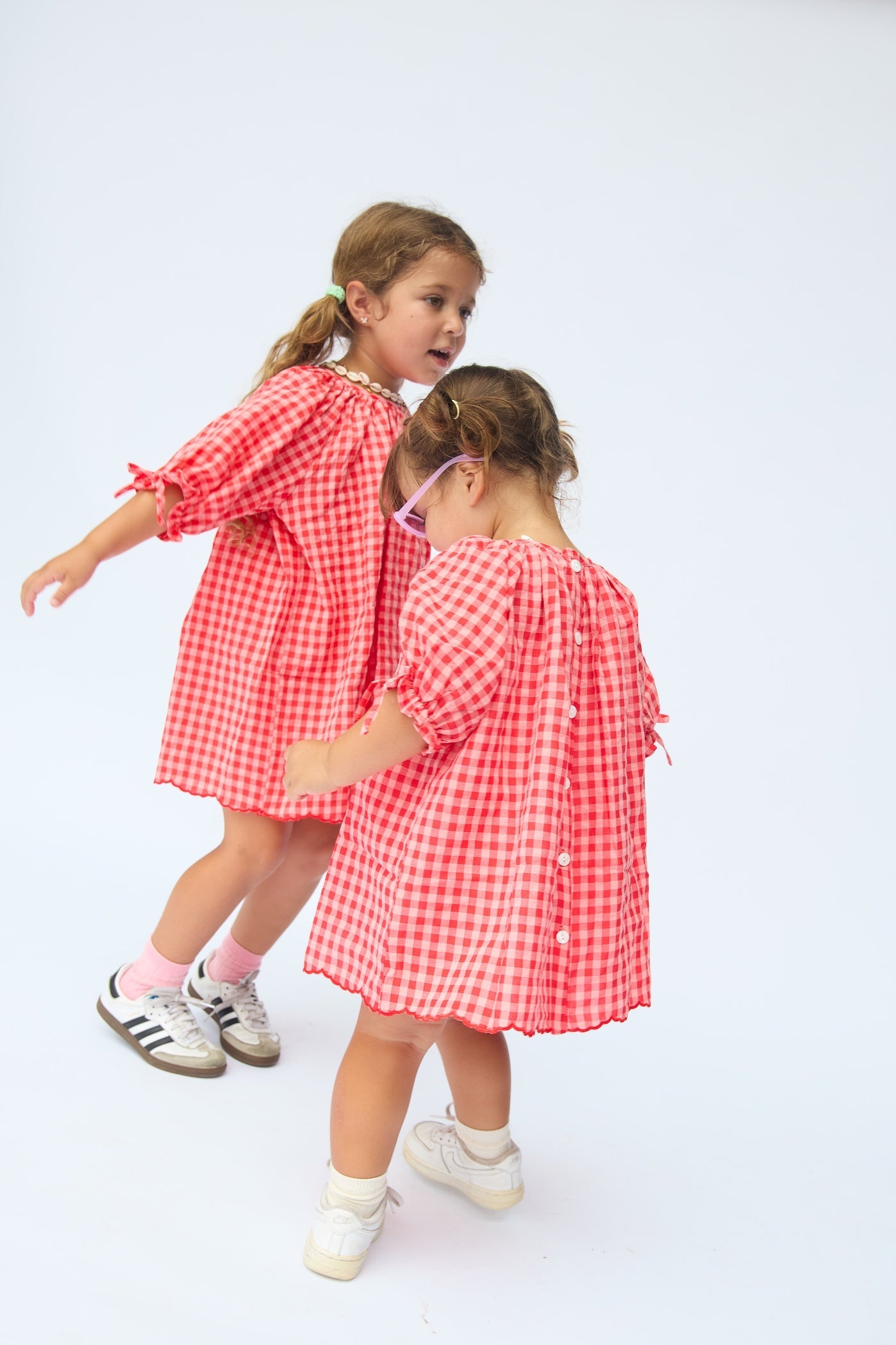 Piper Dress Red Check