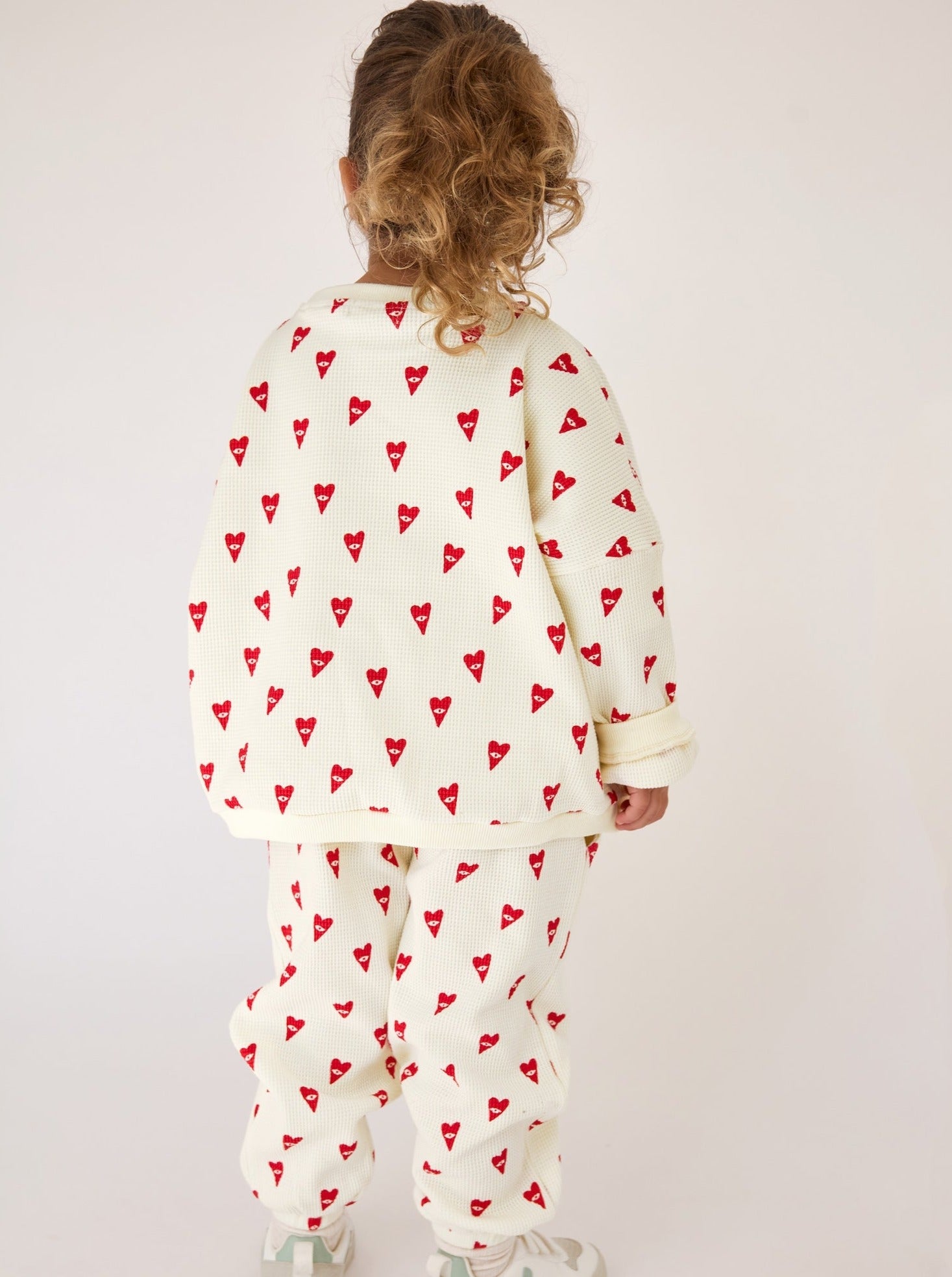 Rowie Set Heart Print