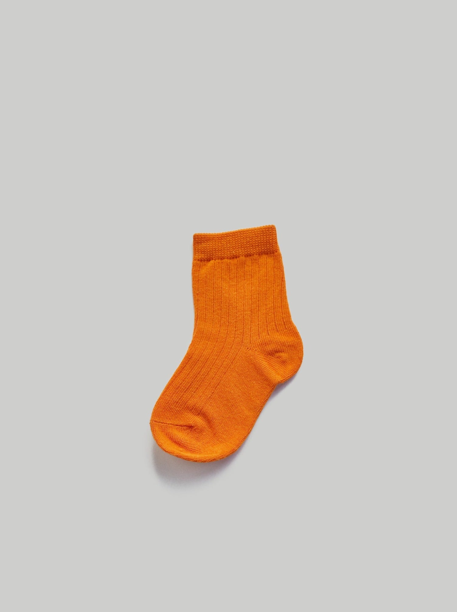 Rib Sock Orange