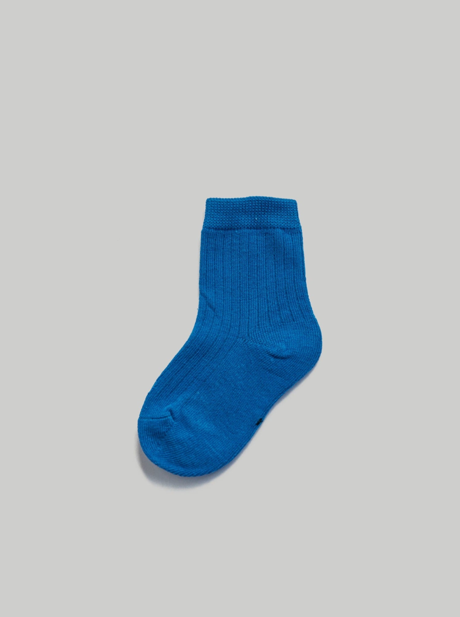 Rib Sock Blue