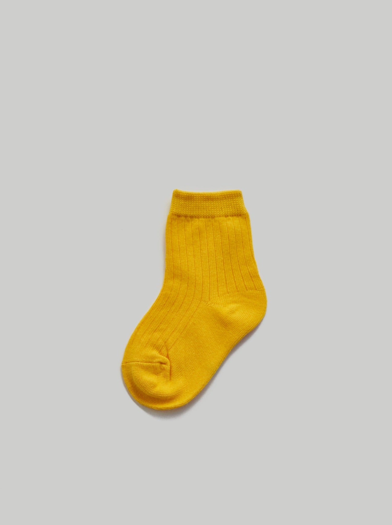 Rib Sock Yellow