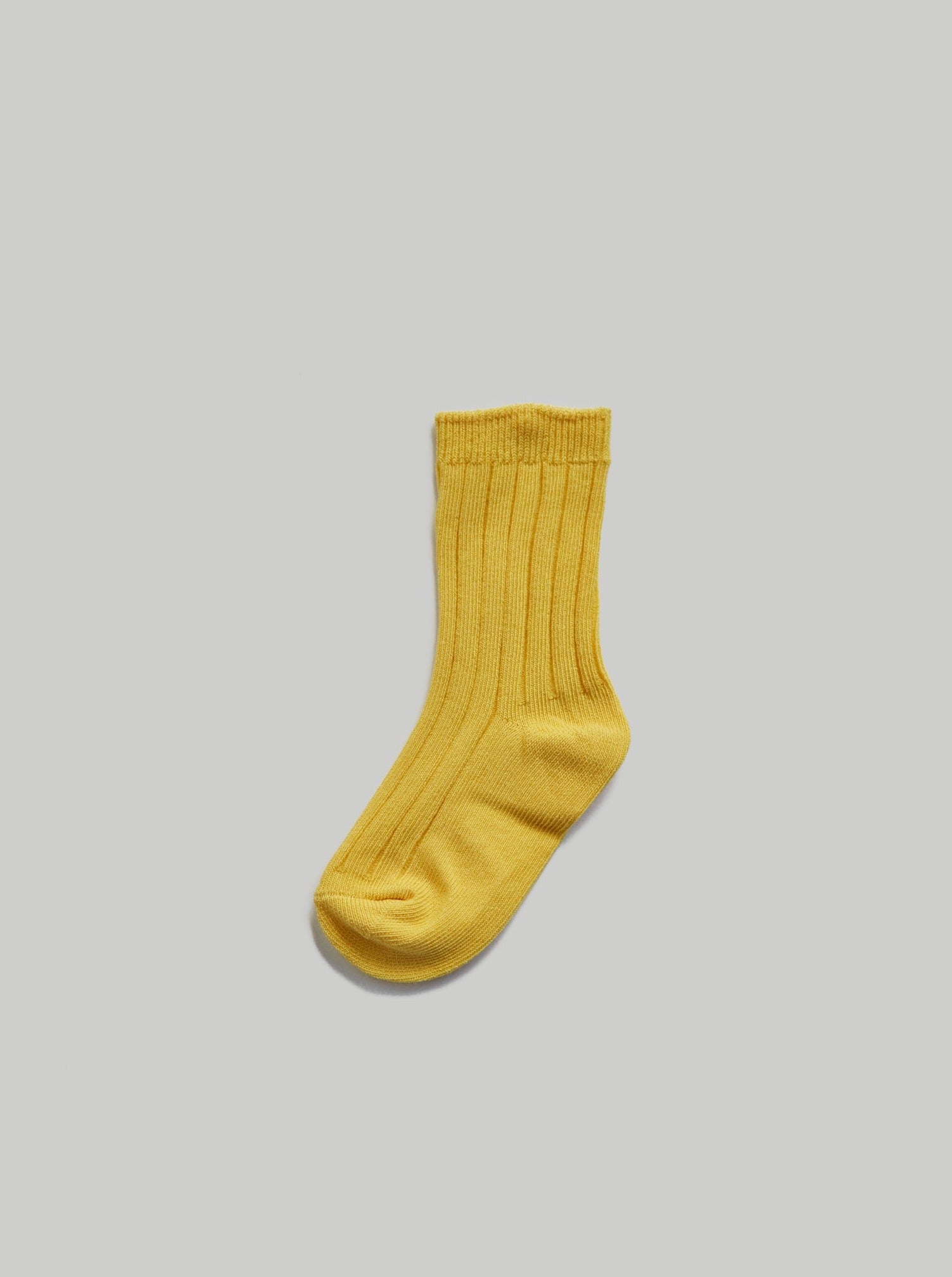 Rib Sock Lemon