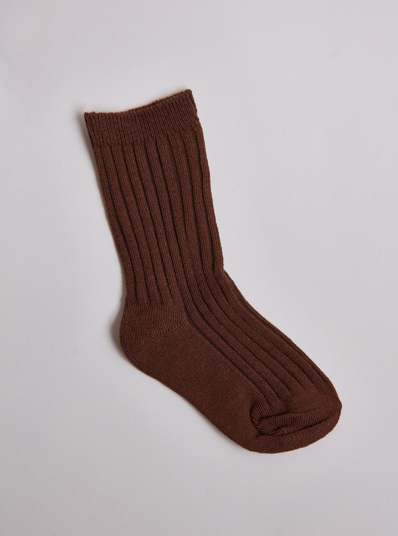 Rib Sock Cocoa